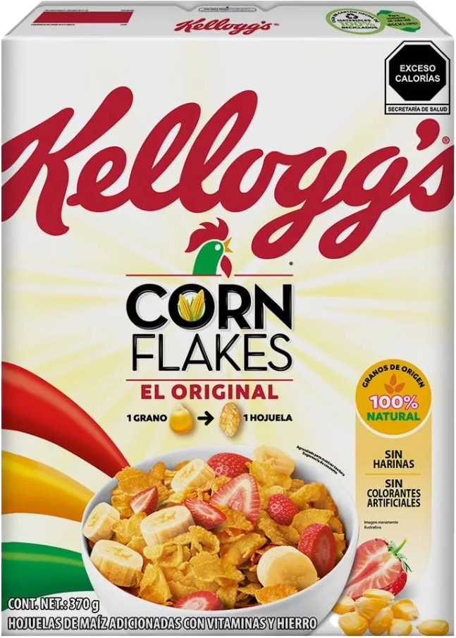 CEREAL CORN FLAKES KELLOGGS 24/370 GR