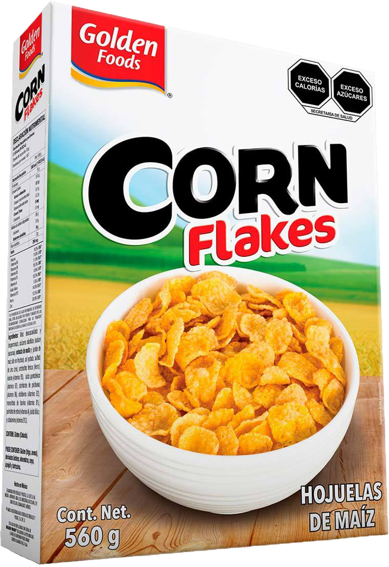 CEREAL CORN FLAKES GOLDEN FOODS 16/560 GR
