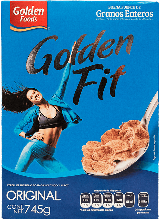 CEREAL GOLDEN FIT ORIGINAL GOLDEN FOODS 16/745 GR