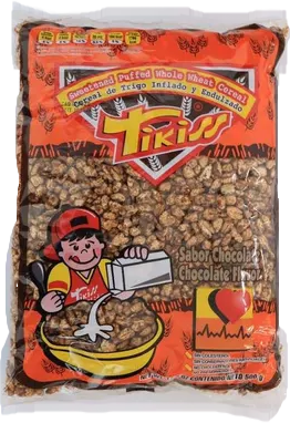 CEREAL DE TRIGO INFLADO TIKISS CHOC.32/250 GR
