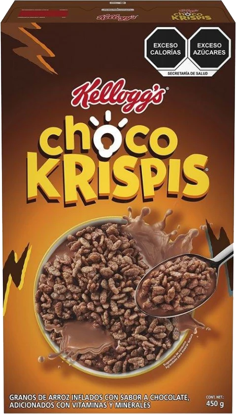 CEREAL CHOCO KRISPIS KELLOGGS 21/450GR