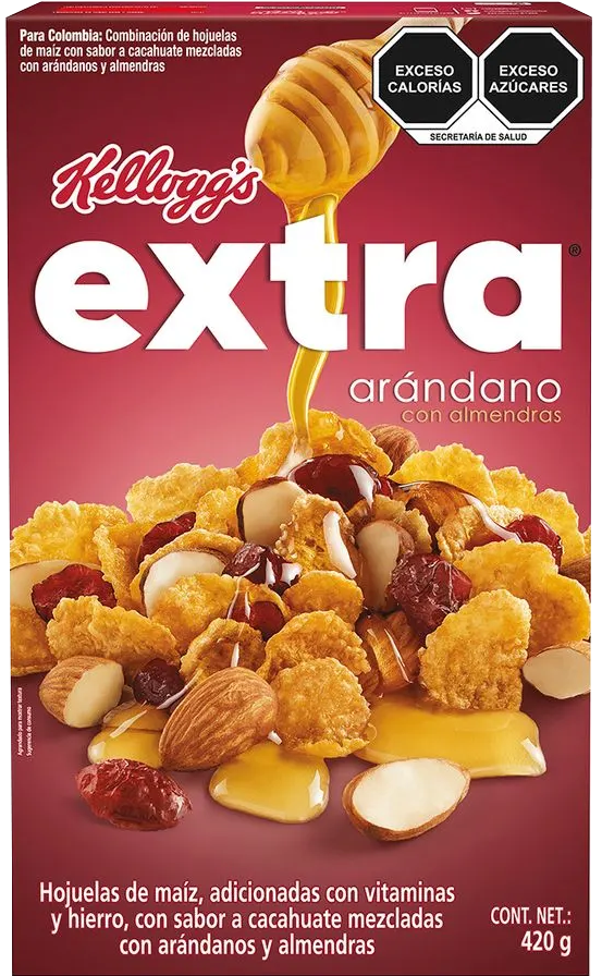 CEREAL EXTRA ARANDANOS KELLOGGS 21/420GR