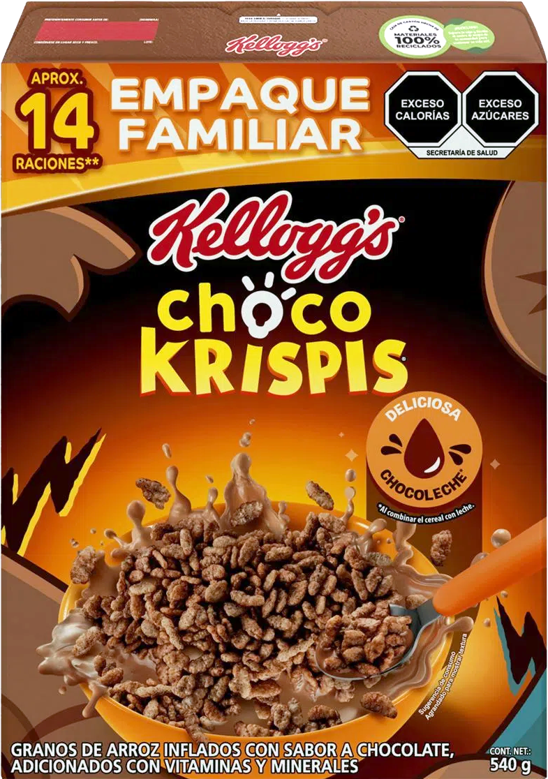 CEREAL CHOCO KRISPIS KELLOGGS 24/540 GR