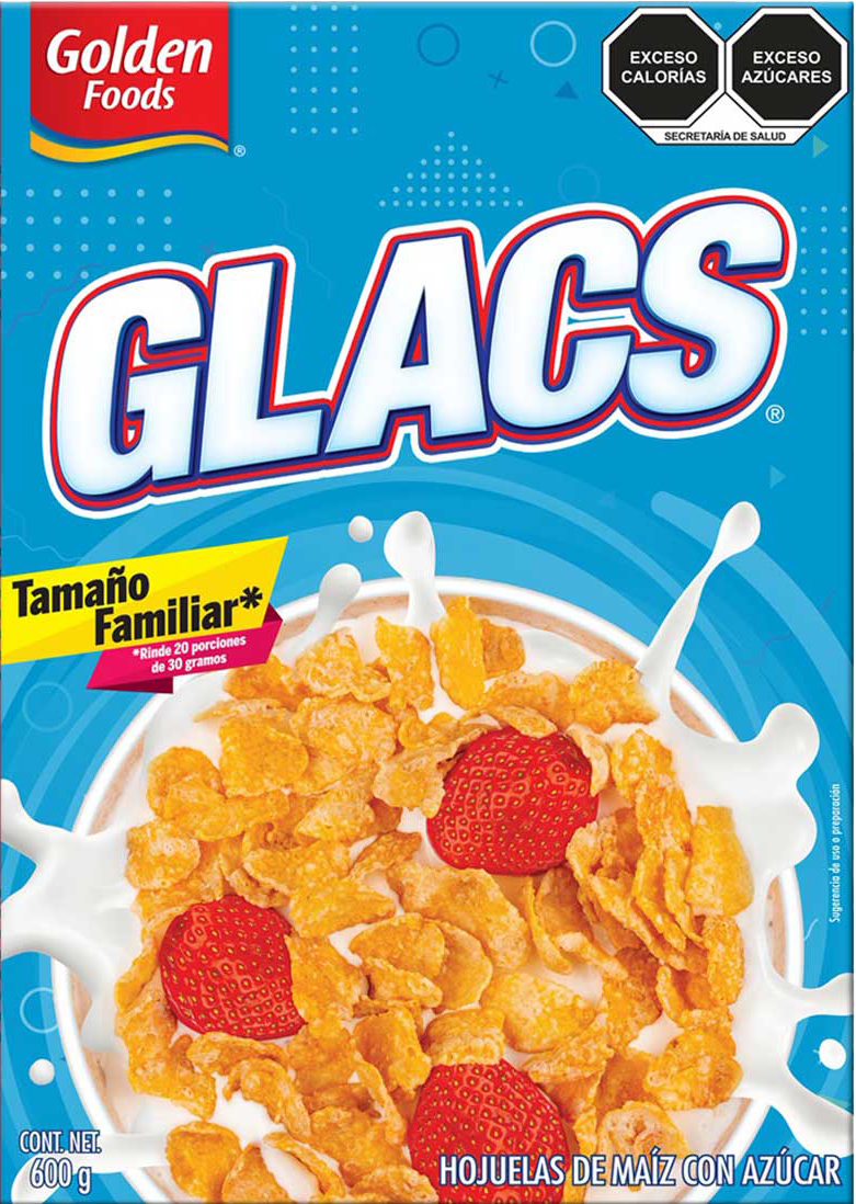 CEREAL GLACS GOLDEN FOODS 18/600