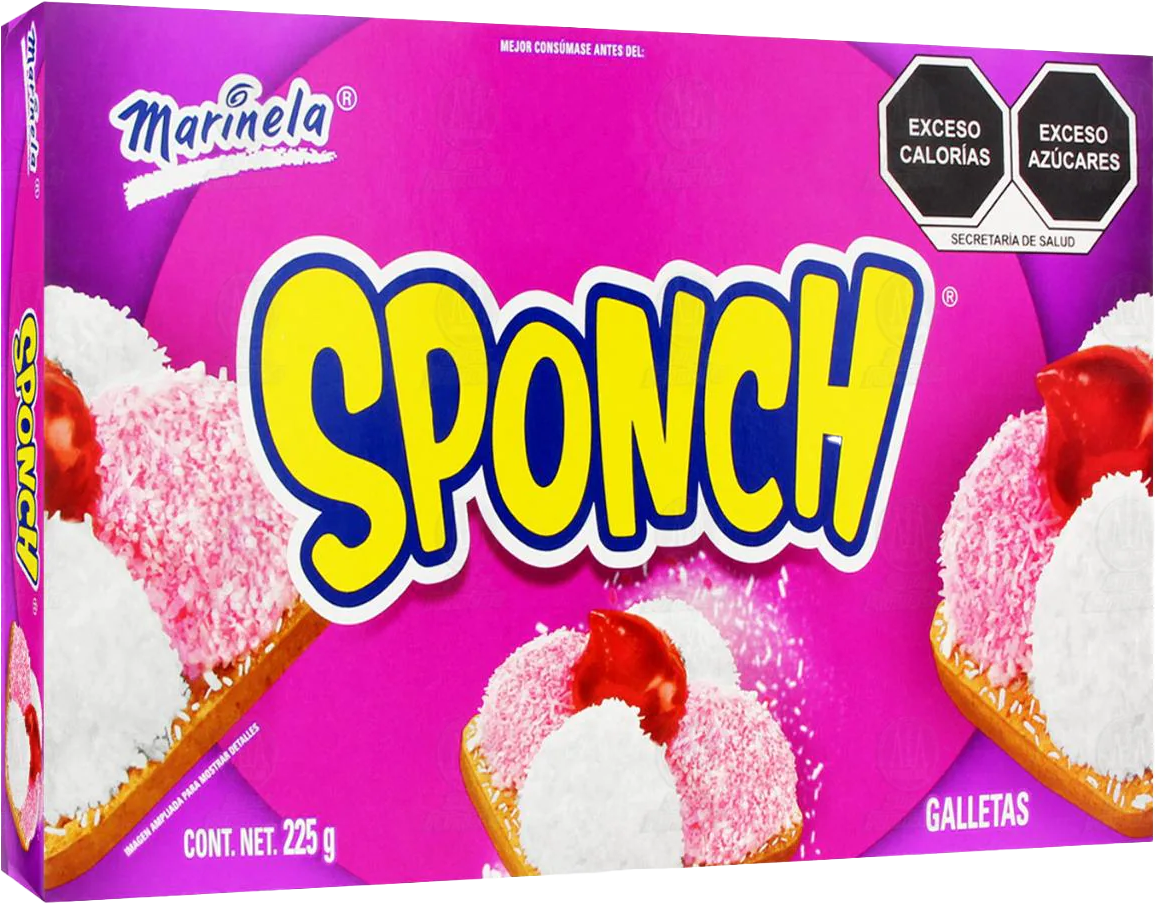 GALLETAS SPONCH MARINELA 22/225GR