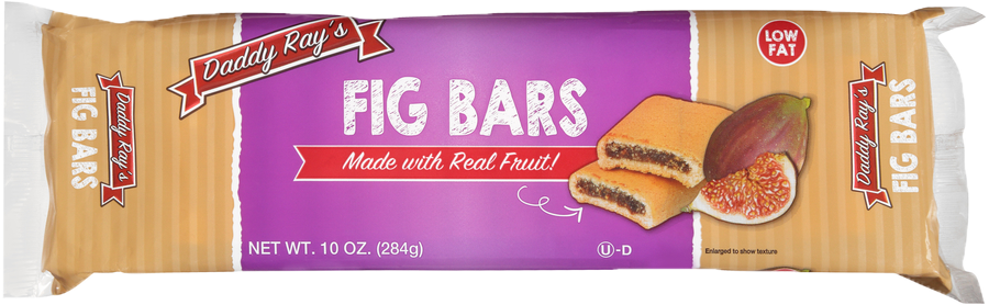 GALLETA BARRAS DE HIGO DADDY RAY 24/10 OZ