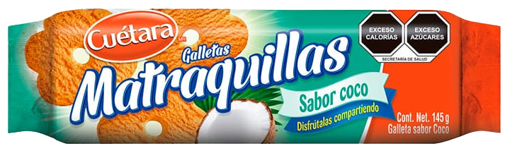 GALLETAS MATRAQUILLAS COCO CUETARA 20/145 GR
