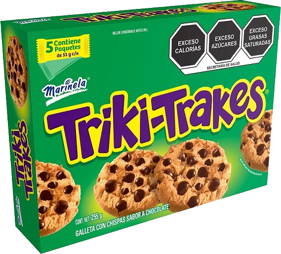 GALLETAS TRIKI TRAKES MARINELA 204GR