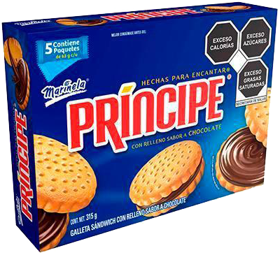GALLETAS PRINCIPE CHOC. MARINELA 252GR