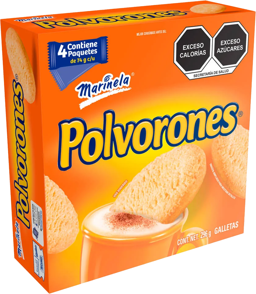 GALLETAS POLVORONES MARINELA 22/296 GR