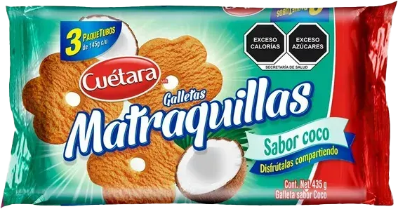 GALLETAS MATRAQUILLAS COCO CUETARA 20/435 GR
