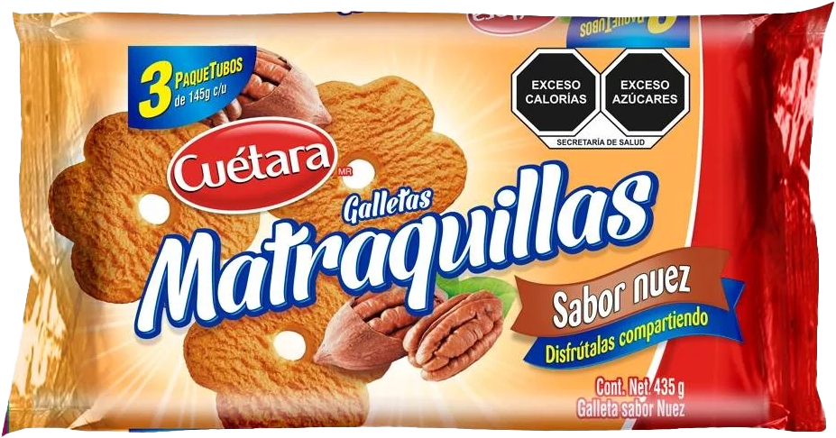 GALLETAS MATRAQUILLAS NUEZ CUETARA 20/435 GR