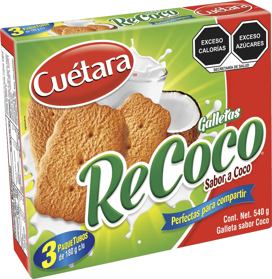 GALLETAS RECOCO CUETARA 20/540 GR