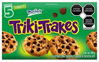 GALLETAS TRIKITRAKES MARINELA 22/255 GR