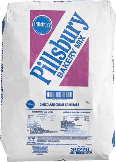 HARINA CREME CAKE CHOCOLATE PILLSBURY 50 LB