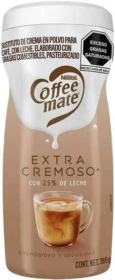 CREMA P/CAFE COFFEE MATE EXTRA CREMOSA 12/365 GR