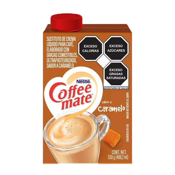 CREMA P/CAFÉ LIQ. COFFEE MATE CARAMELO 12/530 GR