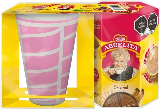 CHOCOLATE ABUELITA +VELADORA 12/595GR