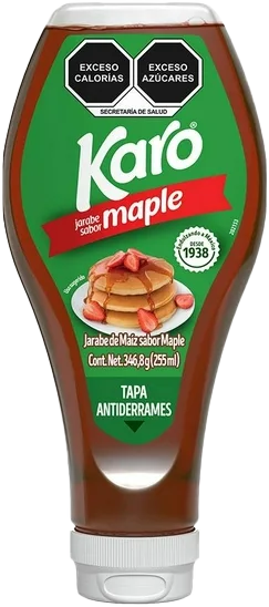 JARABE DE MAIZ KARO SAB. MAPLE  24/255 ML.