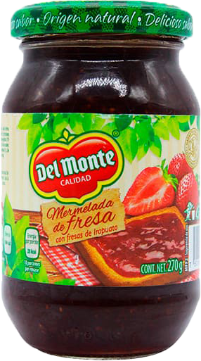 MERMELADA FRESA DEL MONTE 24/270 GR.