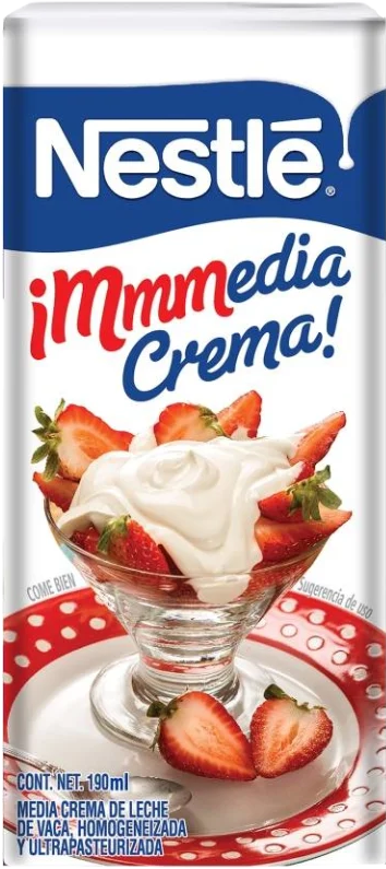 MEDIA CREMA NESTLE TETRAPACK 27/190 GR