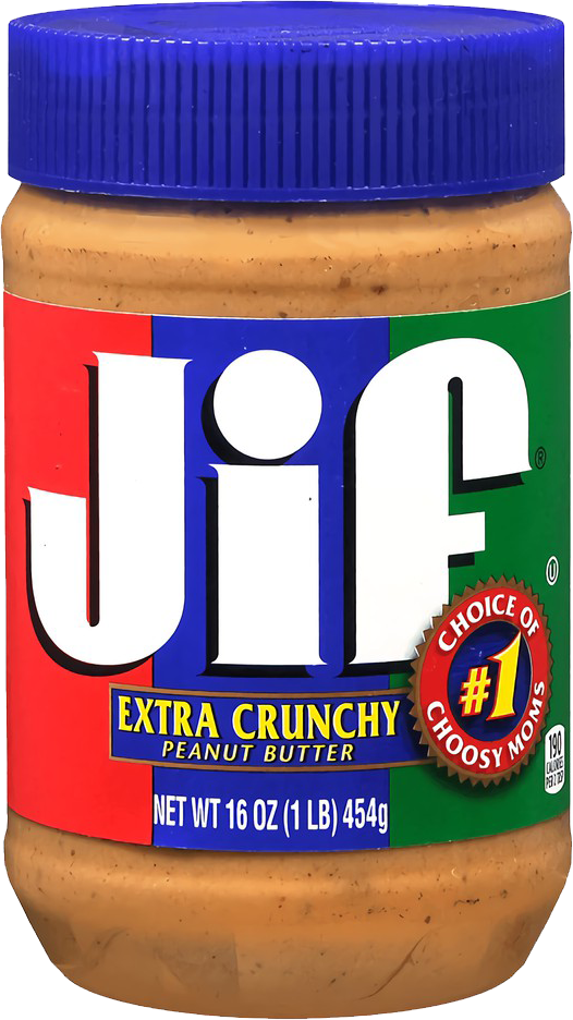CREMA DE CACAHUATE CRUNCHY JIF 12/16 OZ