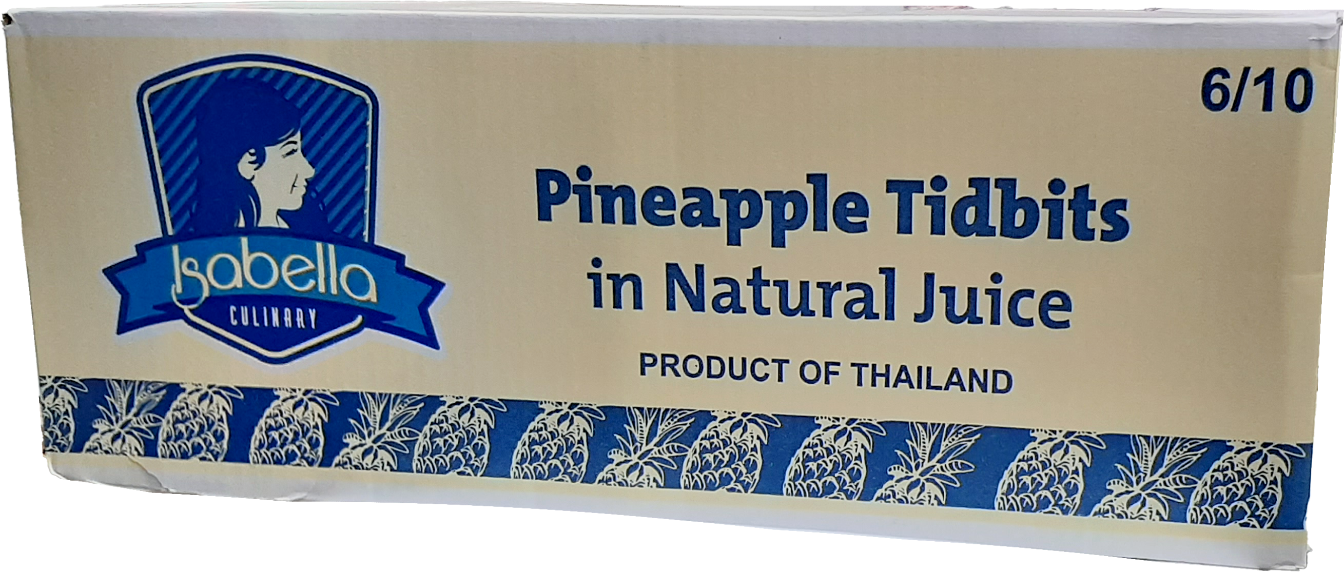 PIÑA EN TROZO ISABELLA 6/1 GL