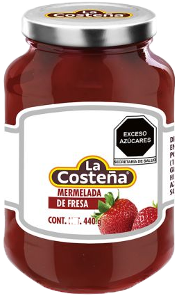 MERMELADA DE FRESA LA COSTEÑA 12/440 GR.