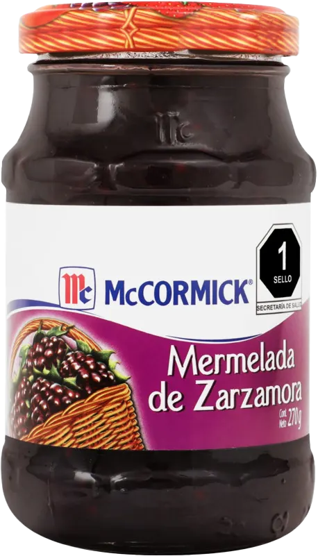 MERMELADA ZARZAMORA MCCORMICK 24/270GR