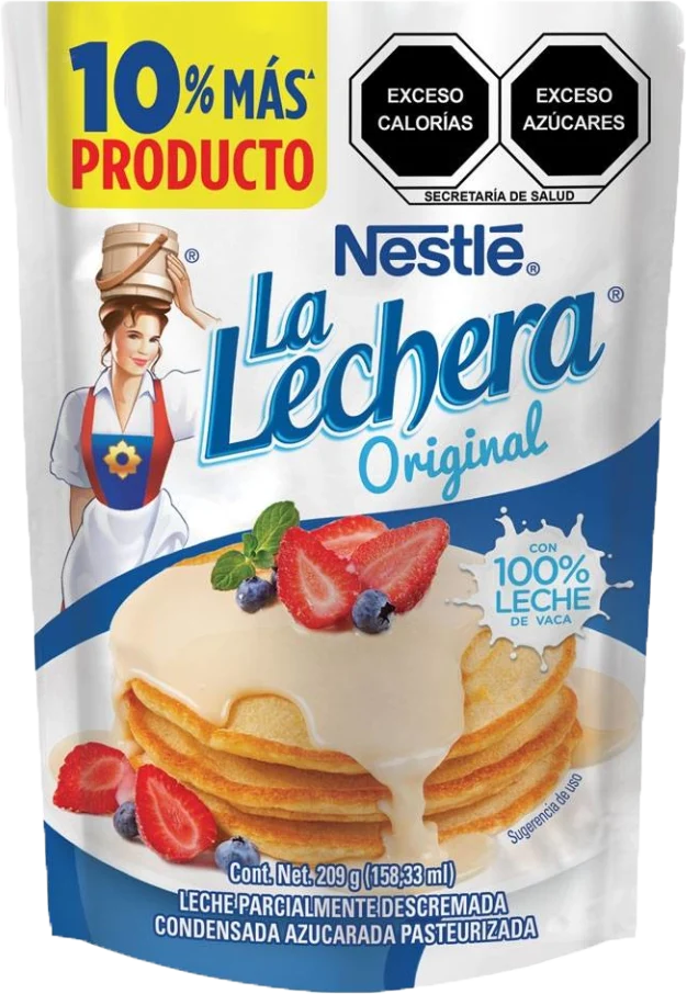 LECHE CONDENSADA LA LECHERA BOLSA 20/209GR