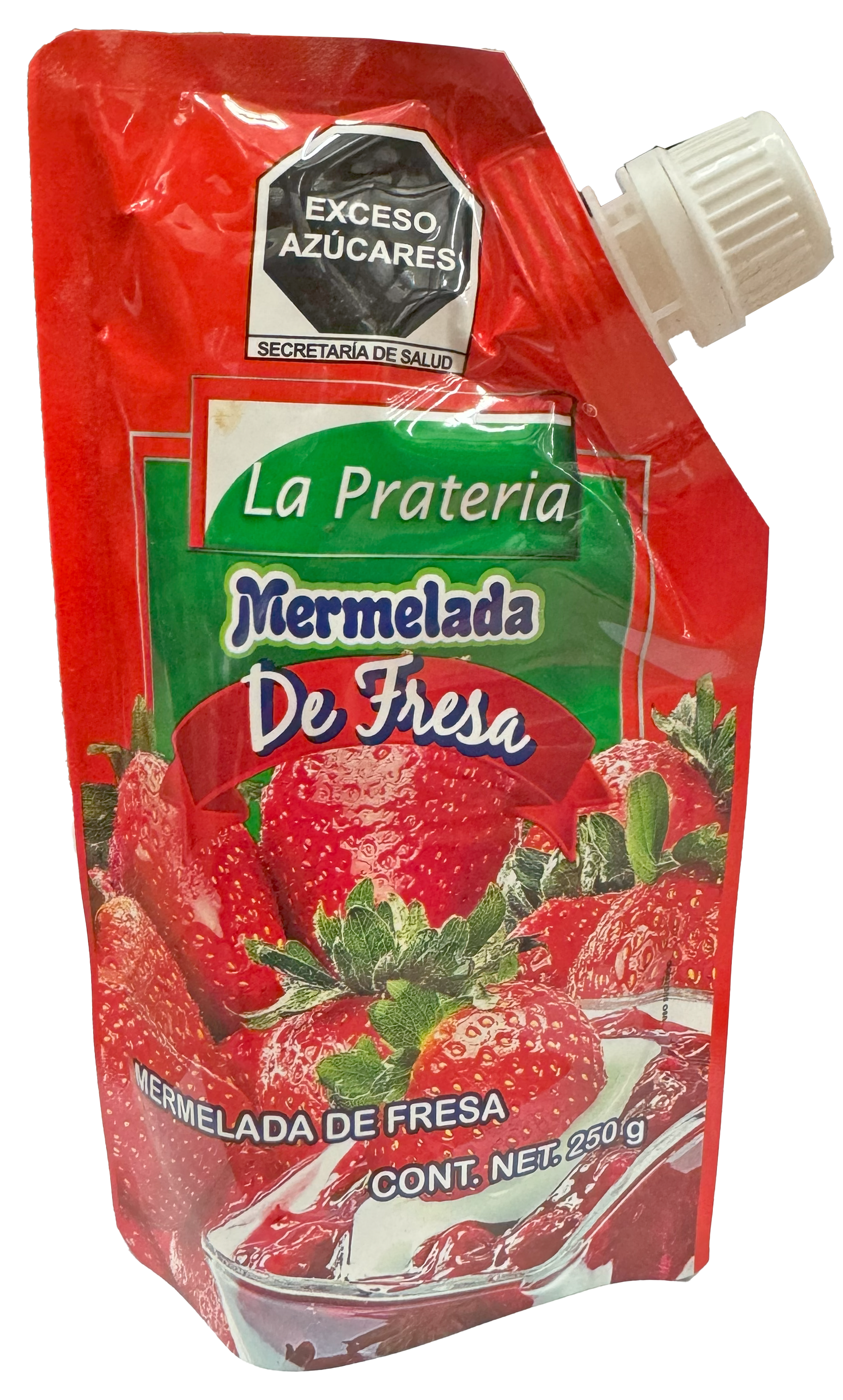 MERMELADA FRESA LA PRATERIA 48/250 GR