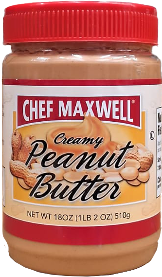 CREMA DE CACAHUATE CREMOSA CHEF MAXWELL 12/510GR