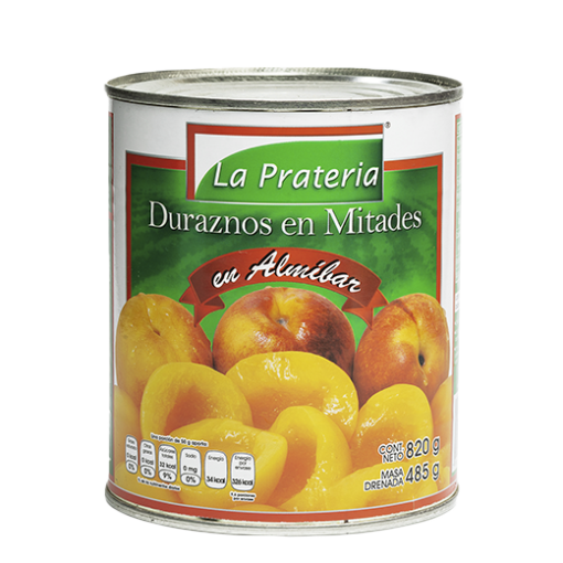 DURAZNO MITADES LA PRATERIA 12/820 GR