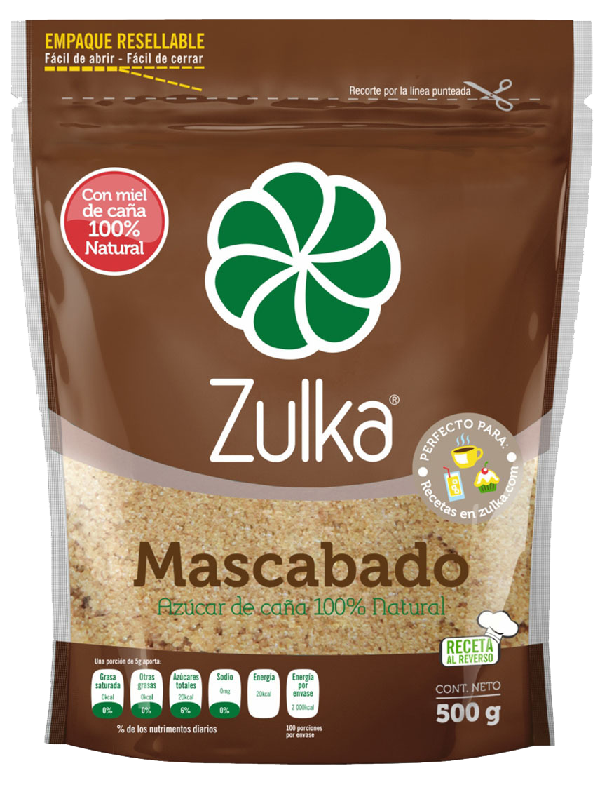 AZUCAR MASCABADO ZULKA 20/500GR