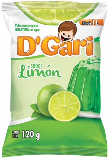 GELATINA DGARI LIMON 50/120 GR