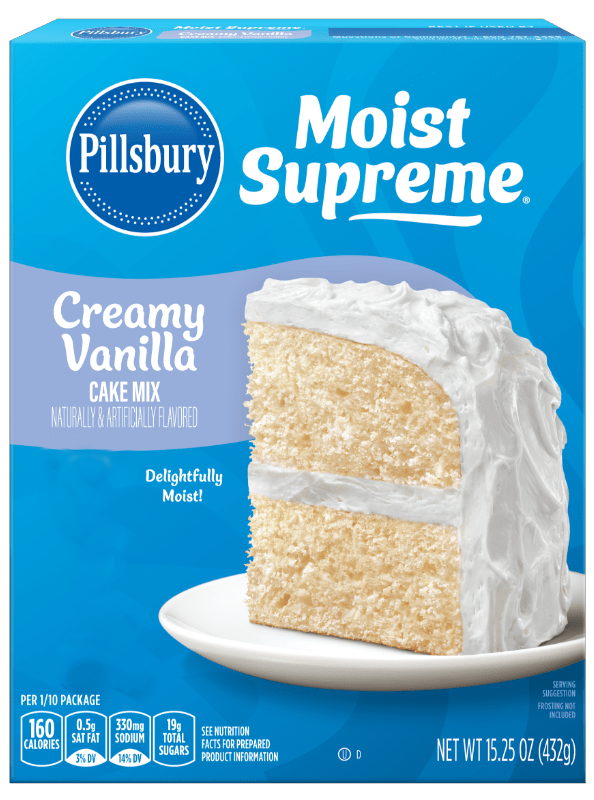 HARINA P/PASTEL PILLSBURY VAINILLA 12/15.25OZ