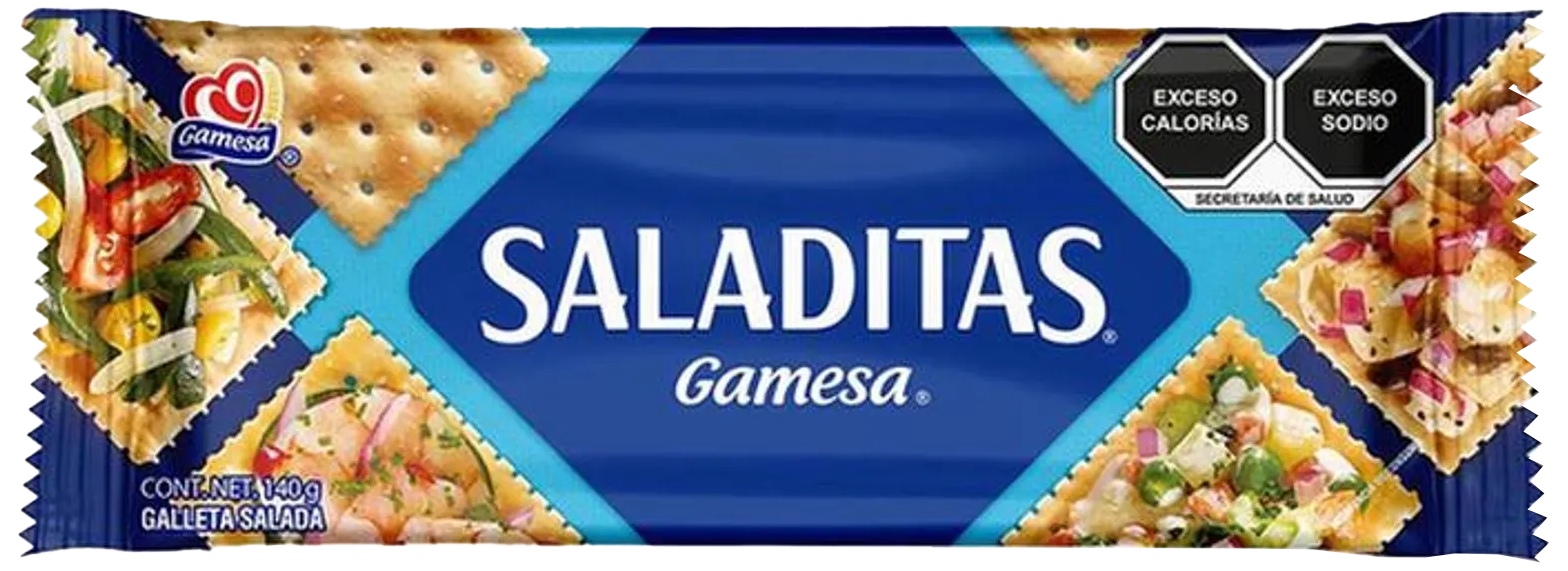 GALLETAS SALADAS GAMESA 22/140GR
