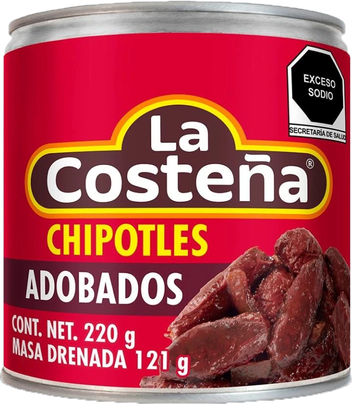 CHILE CHIPOTLE LA COSTEÑA 24/220 GR