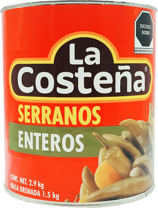 CHILE SERRANO LA COSTEÑA 6/1 GL