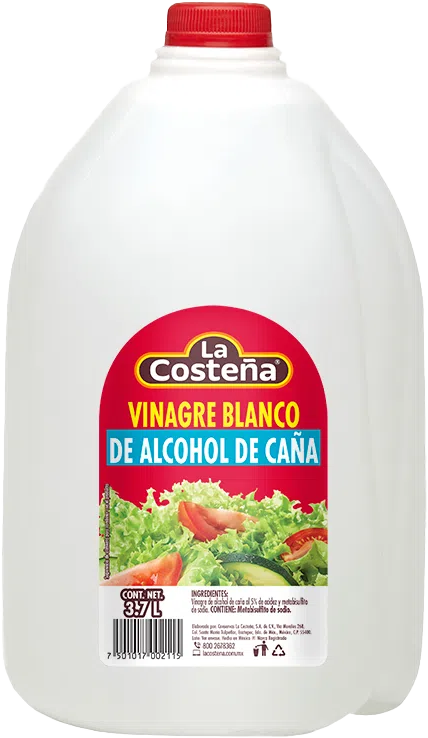 VINAGRE BLANCO LA COSTEÑA 4/1 GL.