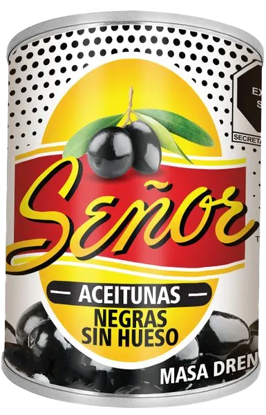 ACEITUNA NEGRA S/H SEÑOR 24/170 GR