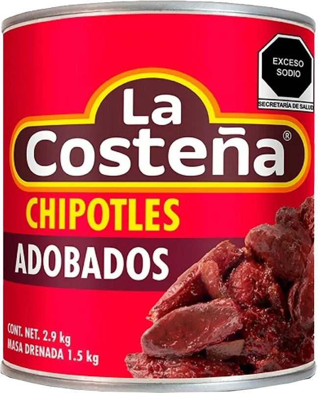 CHILE CHIPOTLE LA COSTEÑA 6/2.9 KG