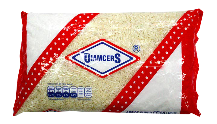 ARROZ SUPER EXTRA DIAMCERS 15/750 GR
