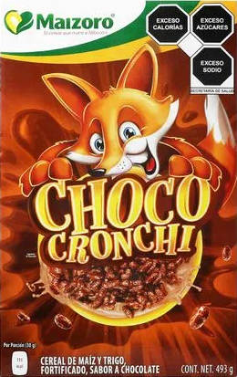 CEREAL MAIZORO CHOCO CRONCHI 16/493GR