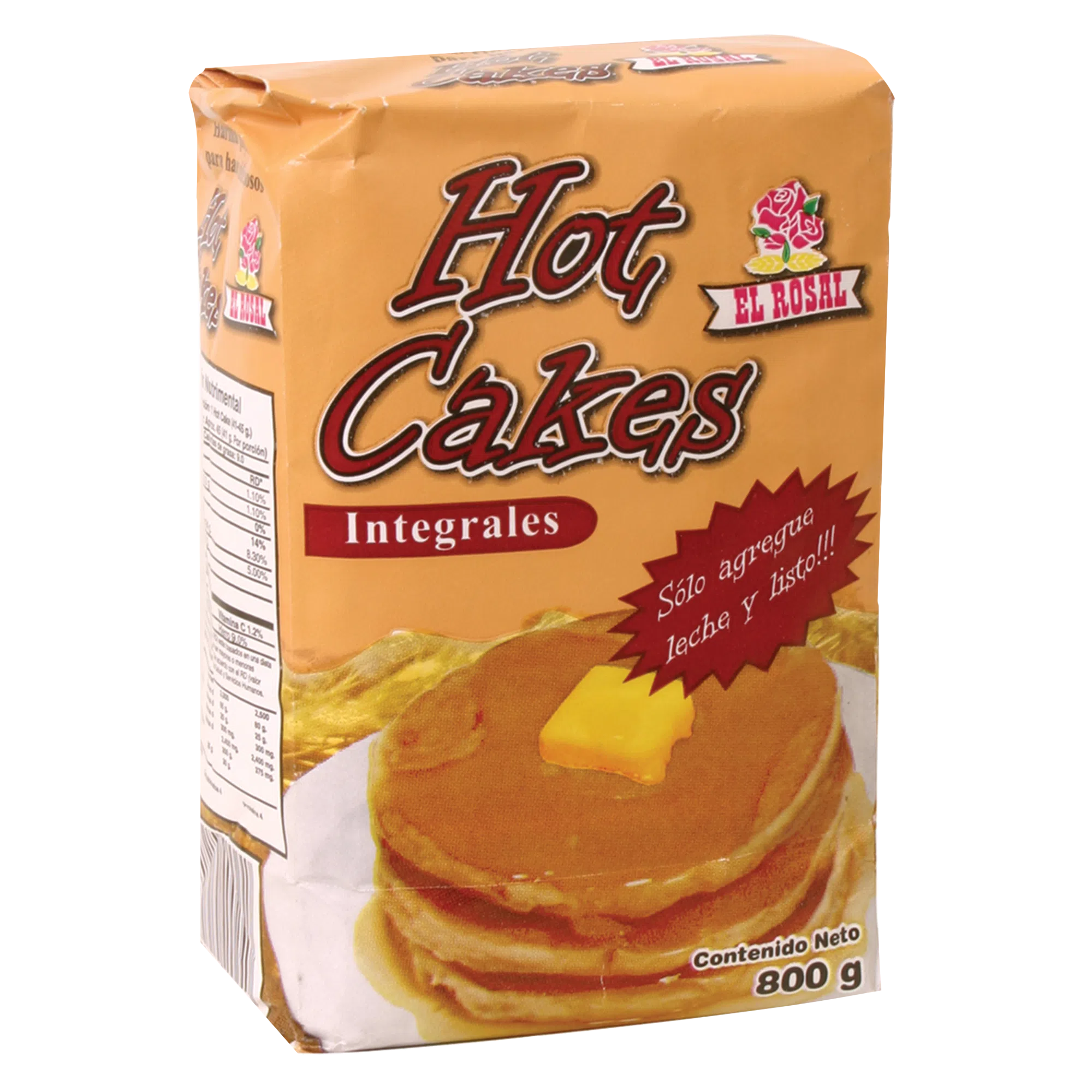 HARINA HOT CAKES INTEGRAL ROSAL 10/800 GR.