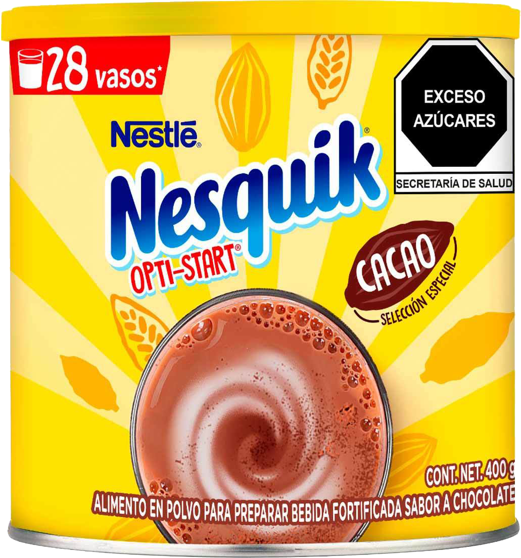 CHOCOLATE POLVO LATA NESQUIK 24/400 GR.