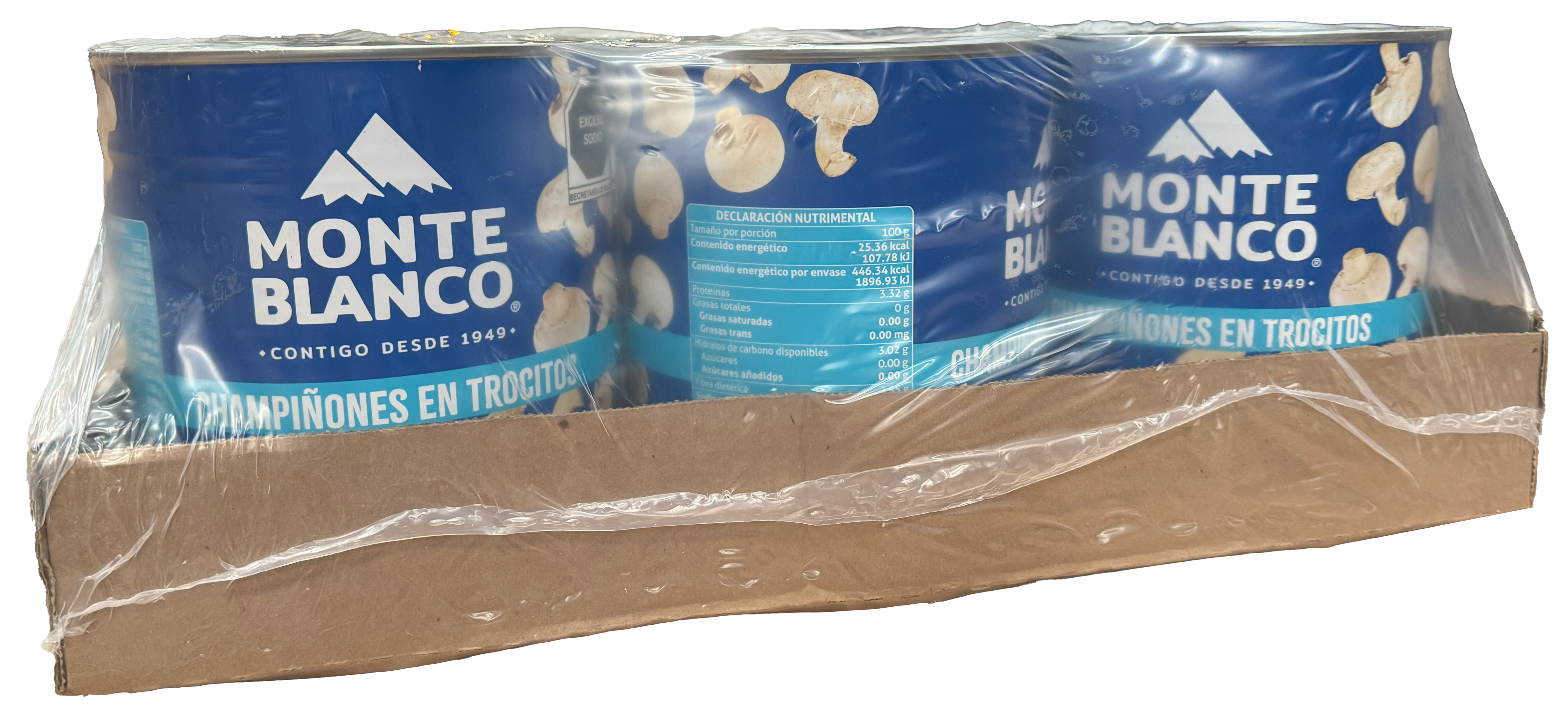 CHAMPIÑON EN TROZO MONTEBLANCO 6/1 GAL.