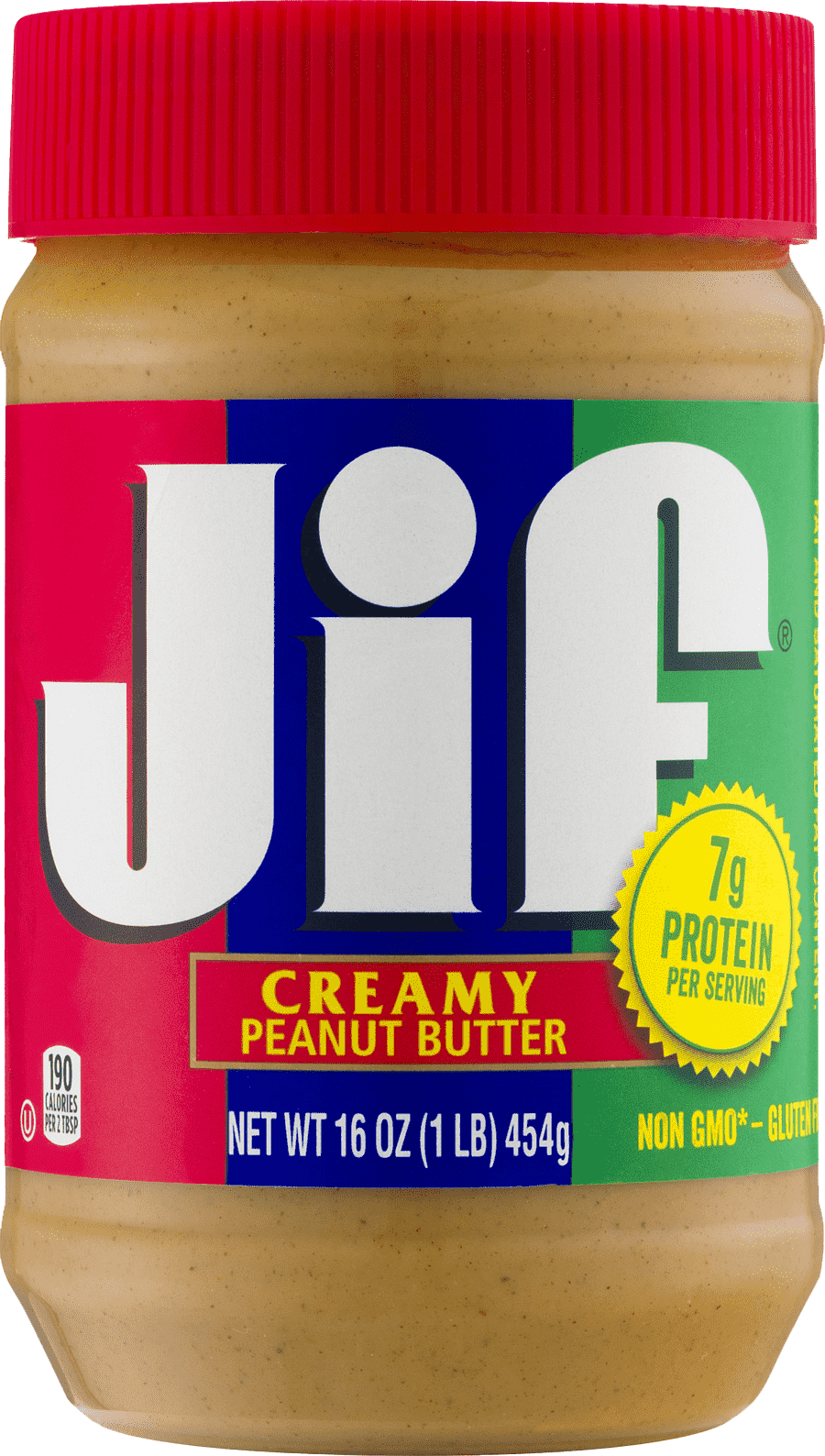 CREMA DE CACAHUATE CREMOSA JIF 12/16 OZ
