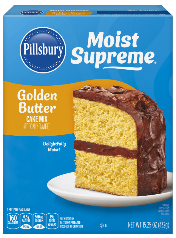 HARINA P/PASTEL PILLSBURY GOLDEN BUTTER 12/15.25 OZ
