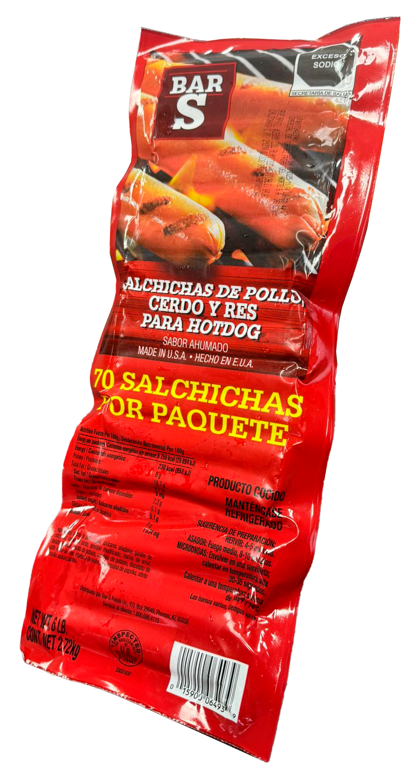 SALCHICHA MIXTA BARS KG